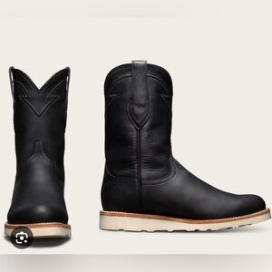 Tecovas Black Leather Men's Boots